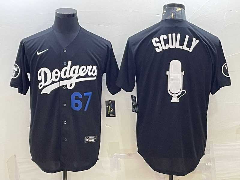 Men's Los Angeles Dodgers #67 Vin Scully Black Blue Big Logo With Vin Scully Patch Stitched Jersey,We sell and wholesale Men's Los Angeles Dodgers #67 Vin Scully Black Blue Big Logo With Vin Scully Patch Stitched Jersey on line form chian!